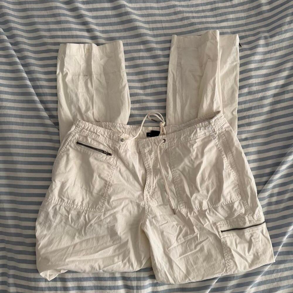 Vintage gap cream cargo pants